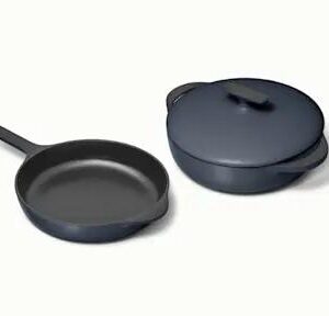 Cast Iron Skillet & Braiser Duo