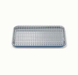 Cermaic Pan & Stainless Steel Rack